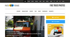 Desktop Screenshot of firetruck-photos.net